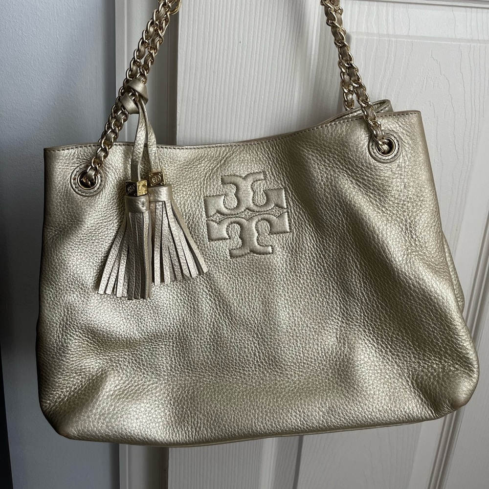 Tory Burch Thea Gold Bag